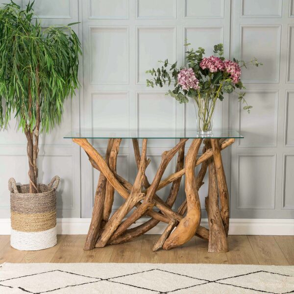 Leila Branchwood Console Table (2 x boxes)1