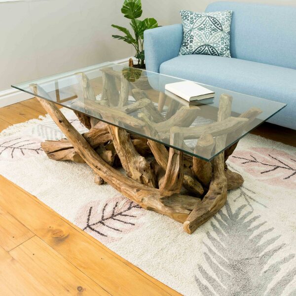 Leila Branchwood Rectangular Coffee Table1