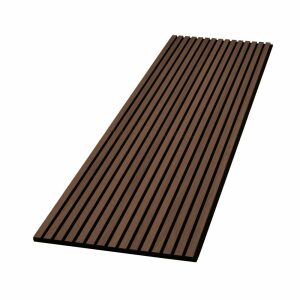 dark oak decorative acoustic slat wall panel 2400mm x 600mm p11121 818527 image